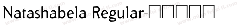 Natashabela Regular字体转换